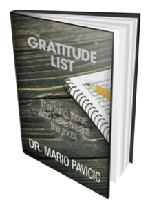 the gratitude list book by dr mario pavicic