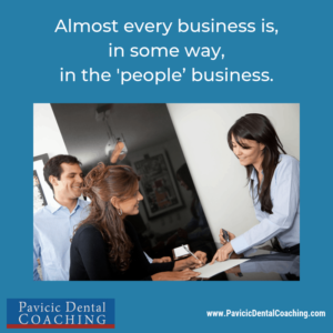 almost all businesses are in the people business