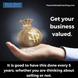 good practice to get your business valued every five years